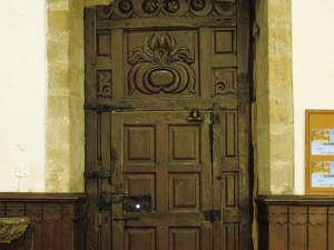 Iglesia parroquial de Santa Fe. Puerta