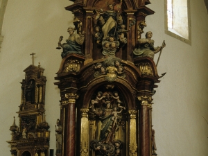 Iglesia parroquial de San Martín de Tours. Retablo de la Virgen del Rosario