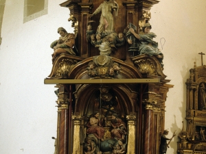 Iglesia parroquial de San Martín de Tours. Retablo de las Ánimas