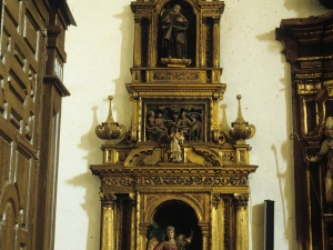 Iglesia parroquial de San Martín de Tours. Retablo del Ángel de la Guarda