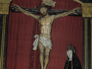 Iglesia parroquial de San Martín de Tours. Escultura. Cristo Crucificado