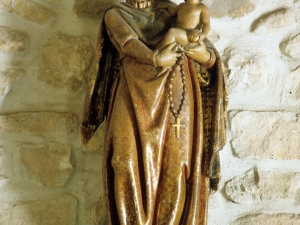 Ermita de Santa Cruz. Escultura. Virgen del Rosario