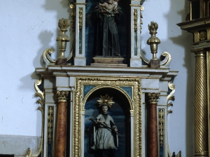 Iglesia parroquial de Nuestra Señora de la Asunción. Retablo de San Luis Gonzaga