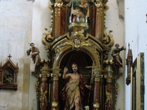 Iglesia parroquial de Nuestra Señora de la Asunción. Retablo de San Juan Bautista