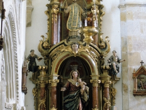 Iglesia parroquial de Nuestra Señora de la Asunción. Retablo de la Virgen del Rosario