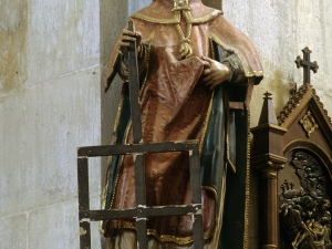 Iglesia parroquial de Nuestra Señora de la Asunción. Escultura. San Lorenzo