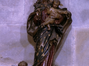 Iglesia parroquial de Nuestra Señora de la Asunción. Escultura. Virgen del Rosario