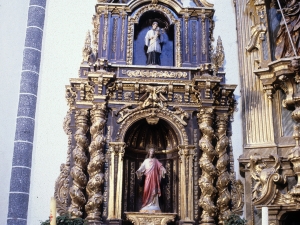 Iglesia parroquial de San Millán. Retablo del Sagrado Corazón de Jesús