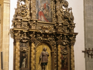 Iglesia parroquial de la Natividad. Retablo de San Isidro