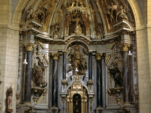 Iglesia parroquial de San Esteban de Arrona. Retablo de Santa Ana