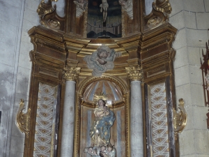 Iglesia parroquial de San Esteban de Arrona. Retablo de la Virgen del Rosario