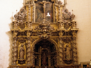 Iglesia parroquial de Nuestra Señora de la Asunción de Aizarna. Retablo de Nuestra Señora de la Asunción