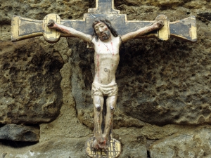 Ermita de Santa María de la Antigua. Escultura. Cristo Crucificado