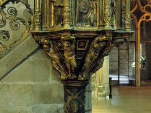 Iglesia parroquial de San Miguel Arcángel. Púlpito