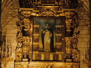 Iglesia parroquial de San Miguel Arcángel. Retablo de Fray Miguel de Aozaraza