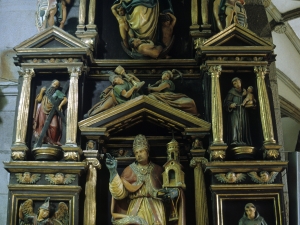 Iglesia parroquial de San Miguel Arcángel. Retablo de San Gregorio