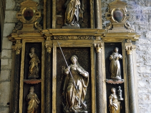 Iglesia parroquial de San Miguel Arcángel. Retablo de Santa Marina