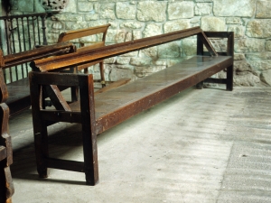 Iglesia parroquial de San Miguel Arcángel. Banco