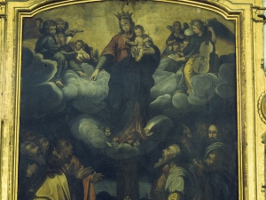 Iglesia parroquial de San Miguel Arcángel. Pintura. Virgen del Pilar