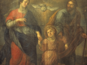 Iglesia parroquial de San Miguel Arcángel. Pintura. Sagrada Familia