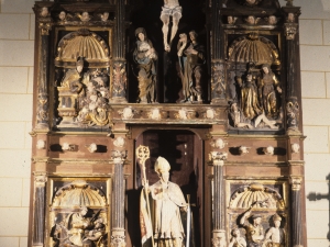 Ermita de San Martín. Retablo de San Martín de Tours