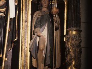 Ermita de San Martín. Escultura. San Roque
