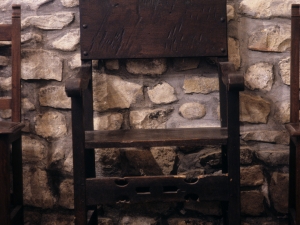 Ermita de San Esteban de Lezesarri. Sitial de altar