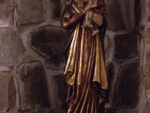 Ermita de San Pedro de Zubillaga. Escultura. Virgen con niño