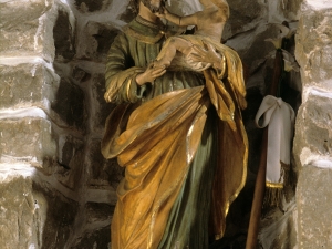 Ermita de San Pedro de Zubillaga. Escultura. San José