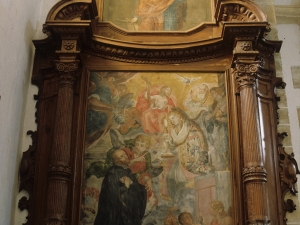 Ermita de la Magdalena. Retablo de San Ignacio de Loyola