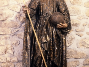 Ermita de San Lorenzo de Larraña. Escultura. San Ignacio de Loyola