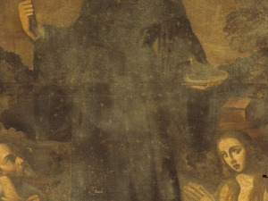 Ermita de San Lorenzo de Larraña. Pintura. Santo jesuita