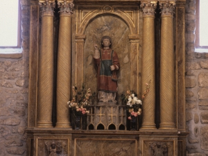 Ermita de San Lorenzo de Larraña. Retablo de San Lorenzo