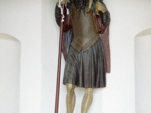 Humilladero de San Cristóbal de Olabarrieta. Escultura. San Cristóbal