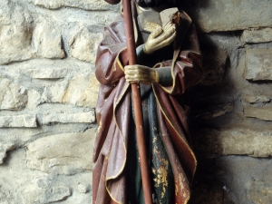 Humilladero de San Cristóbal de Olabarrieta. Escultura. Santiago Peregrino