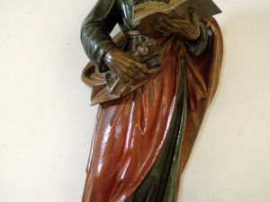 Ermita de San Andrés de Uribarri. Escultura. San Pedro