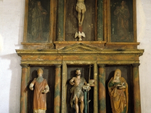 Ermita de San Juan de Garagaltza. Retablo de San Juan Bautista