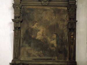 Ermita de San Juan de Garagaltza. Retablo de la Virgen del Rosario