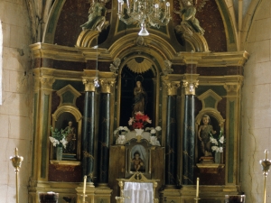 Iglesia parroquial de Nuestra Señora de Urrexola. Retablo de la Virgen