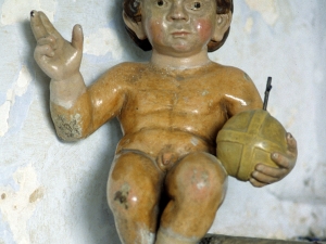 Iglesia parroquial de Nuestra Señora de Urrexola. Escultura. Niño Jesús