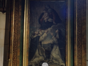 Iglesia parroquial de Nuestra Señora de Urrexola. Retablo de la Virgen del Rosario