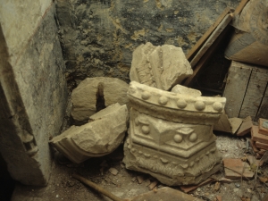 Iglesia parroquial de Nuestra Señora de Urrexola. Pila bautismal