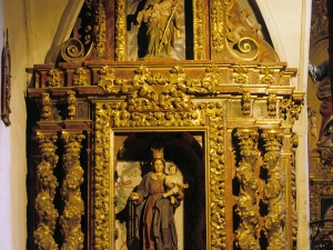 Iglesia de San Miguel Arcángel de Araotz. Retablo de la Virgen del Rosario