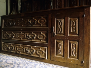 Iglesia de San Miguel Arcángel de Araotz. Cajonería