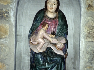 Ermita de la coronación. Escultura. Virgen con niño