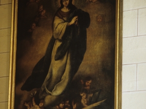 Iglesia parroquial de San Esteban. Pintura. Inmaculada Concepción