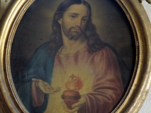 Iglesia parroquial de San Esteban. Pintura. Sagrado Corazón de Jesús