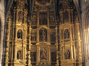 Iglesia parroquial de San Esteban. Retablo de San Esteban