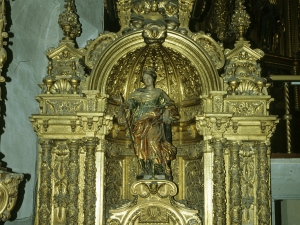 Iglesia parroquial de San Esteban. Retablo de Santa Catalina de Alejandría