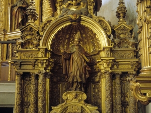 Iglesia parroquial de San Esteban. Retablo de San Martín de Tours